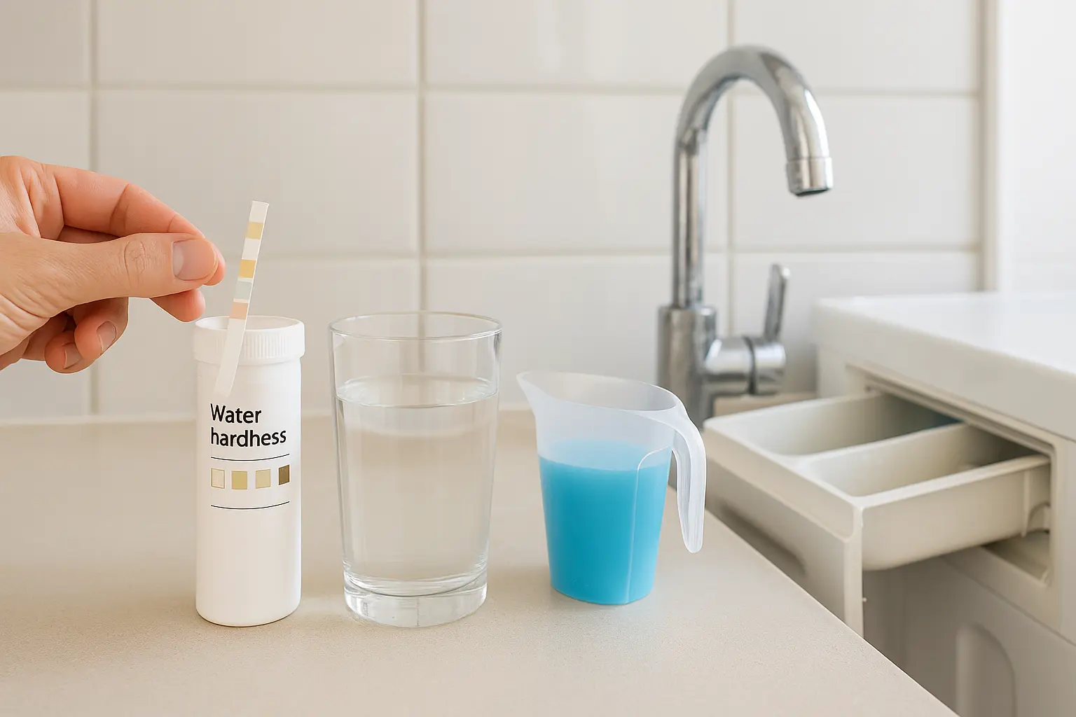 Hard water at home: How to recognize it and how it affects washing