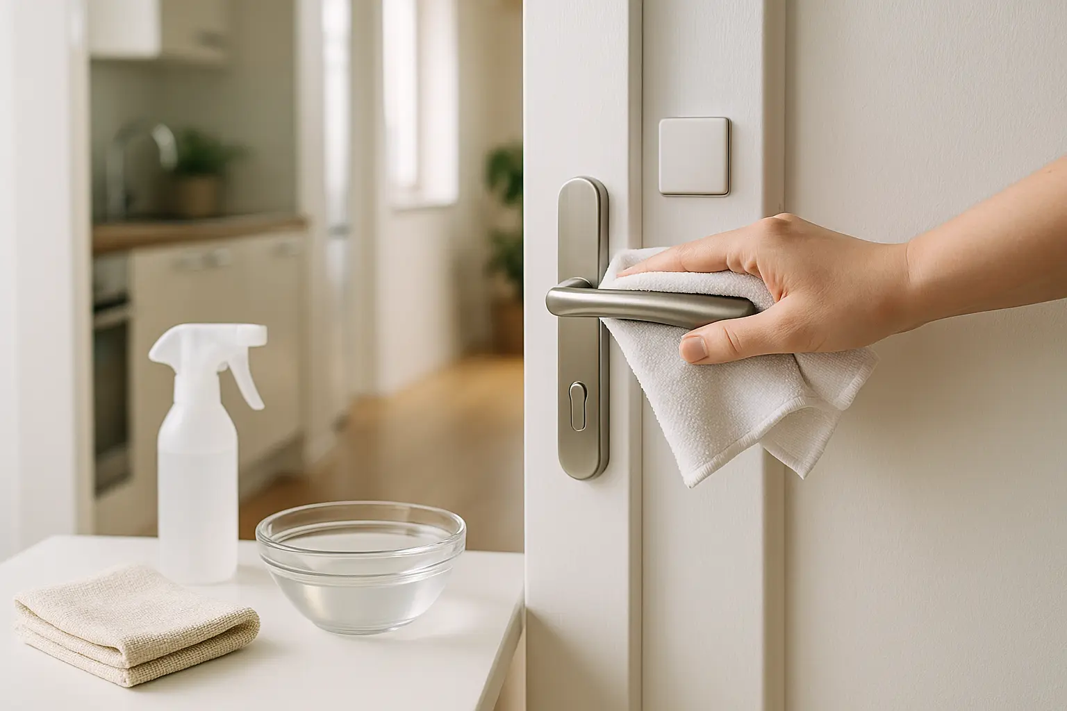 How often frequently used surfaces actually need to be cleaned