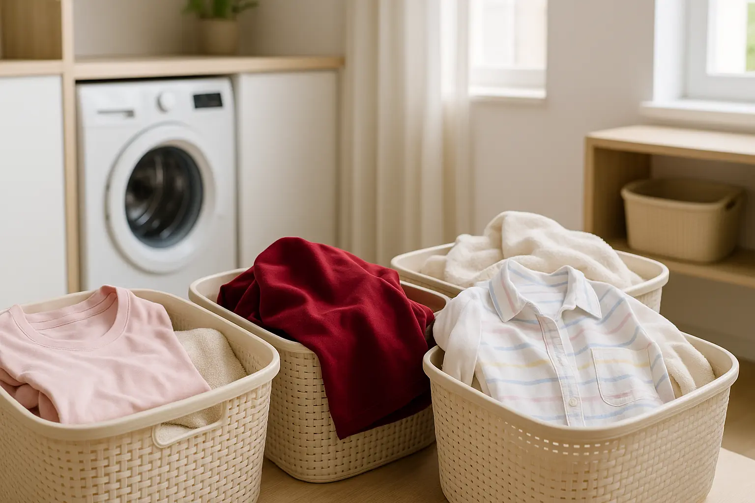 Sorting colored laundry: Which combinations are truly risky